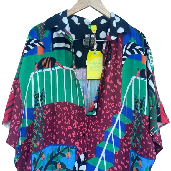 Farm Rio - Sold Out Georgia Jumpsuit NWT - Size S - Picture 5 of 12